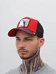 Бейсболка GOORIN BROTHERS арт. 101-0483 (черный / красный)